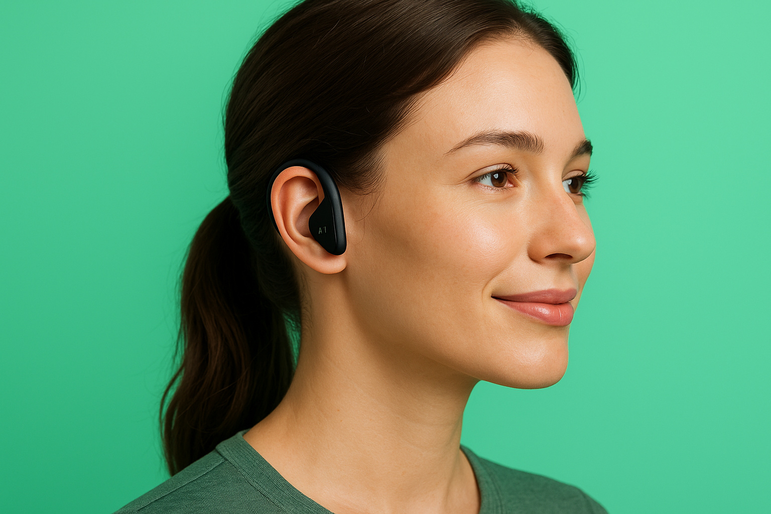 сделай наушник чуть-чуть меньше по размерам