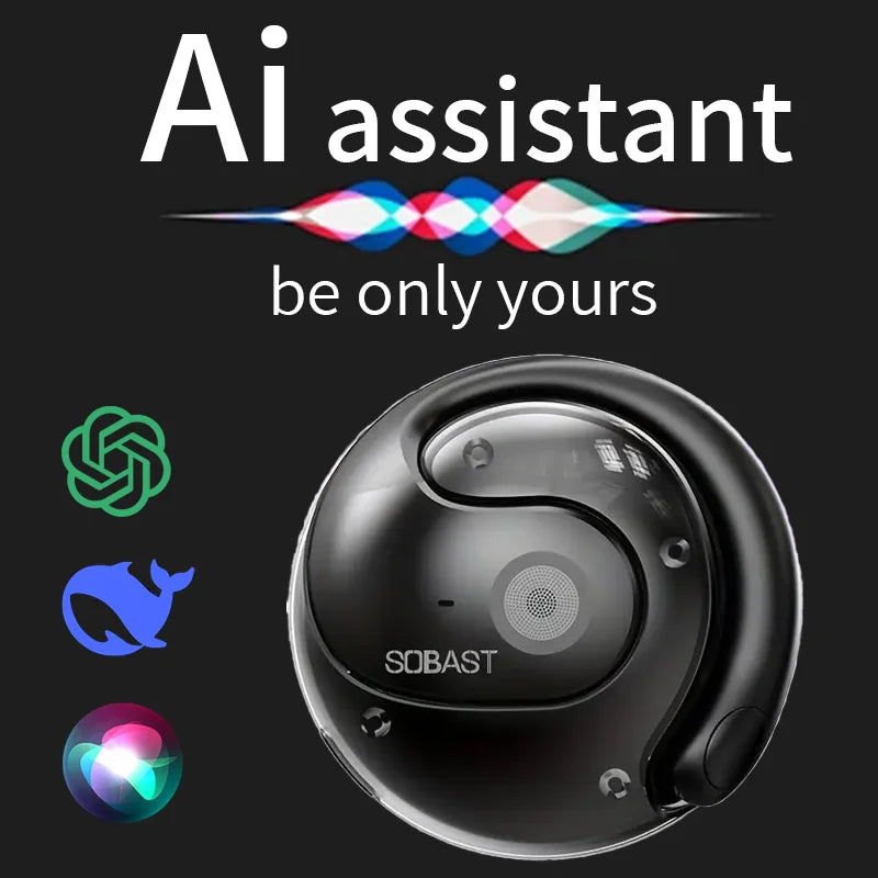 Bluetooth headphones with AI for real-time translation
