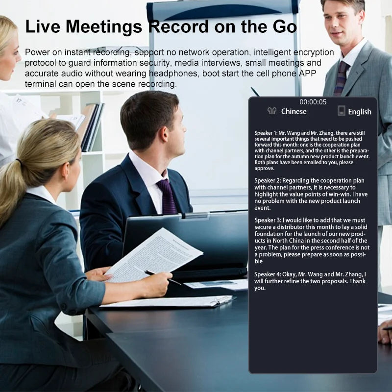 Bluetooth headphones with AI for real-time translation